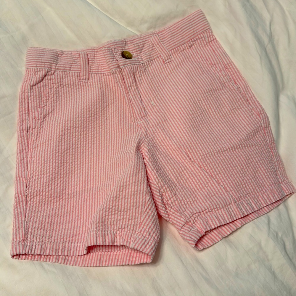 Janie & Jack Seersucker Shorts Sz 6